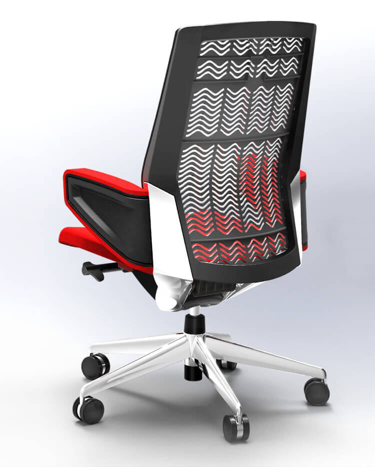 3D-Produktvisualisierung Stuhl