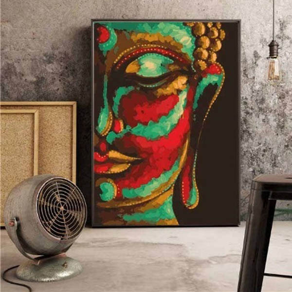 Painting by Numbers-Buddha in Color