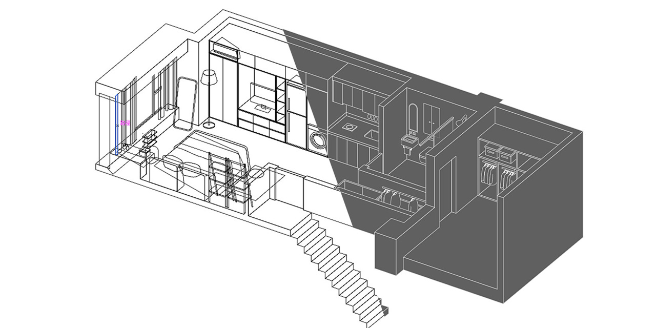 3D-Grundriss als 3D Modell für Wohn- und Gewerbeimmobilien