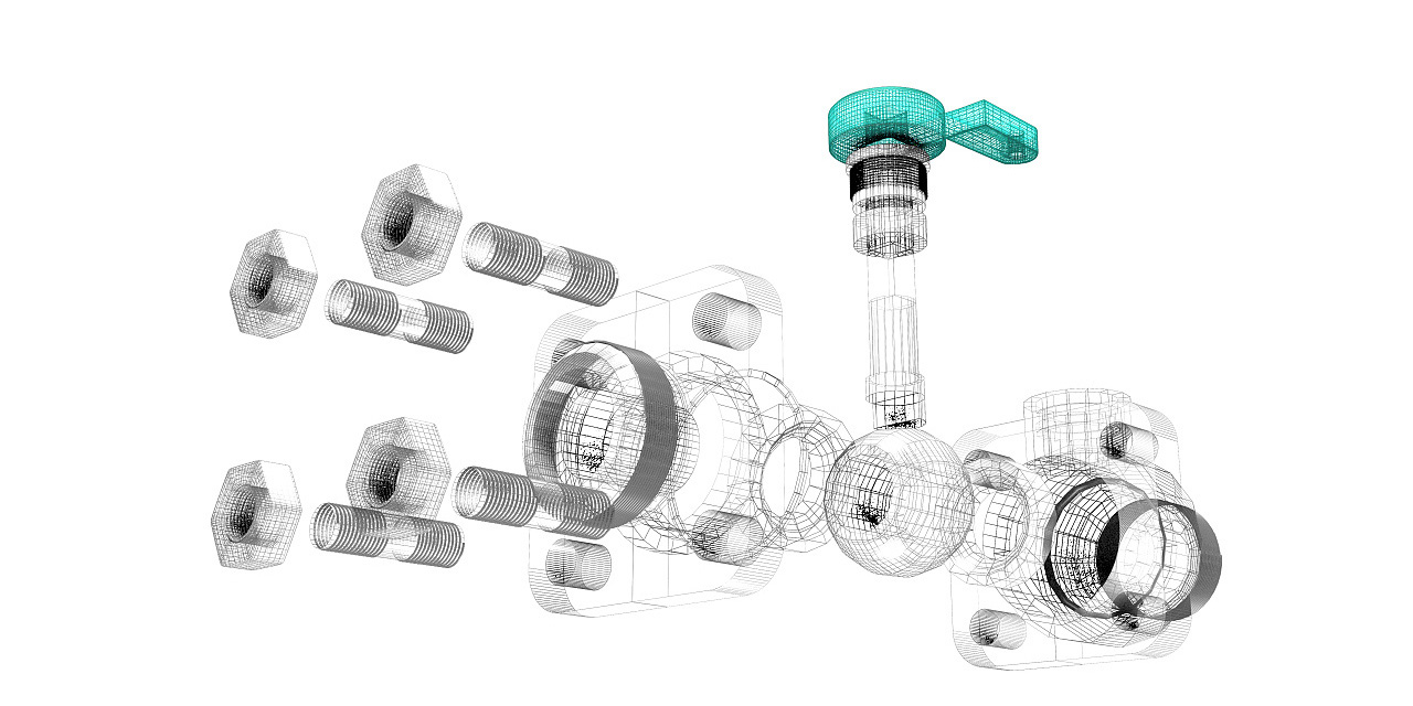 3D Industrie Visualisierung