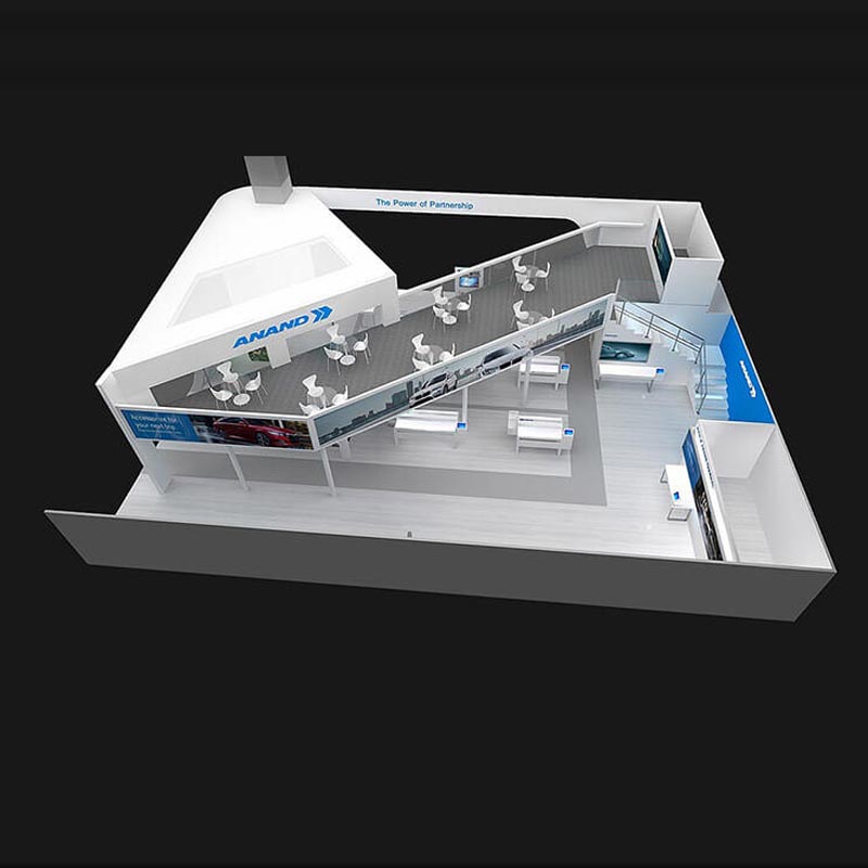 3D Messestand erstellen