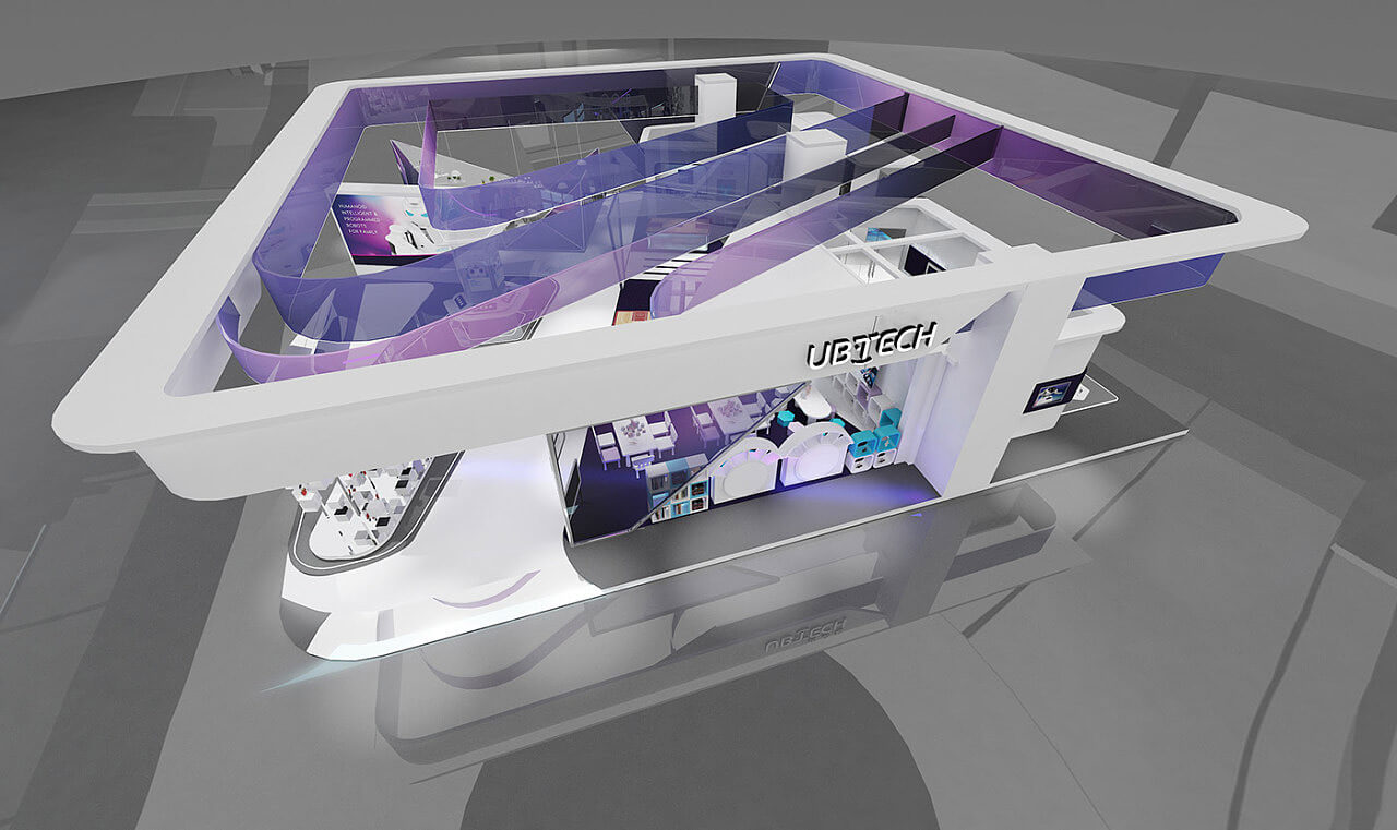 3D Messestand Visualisierung