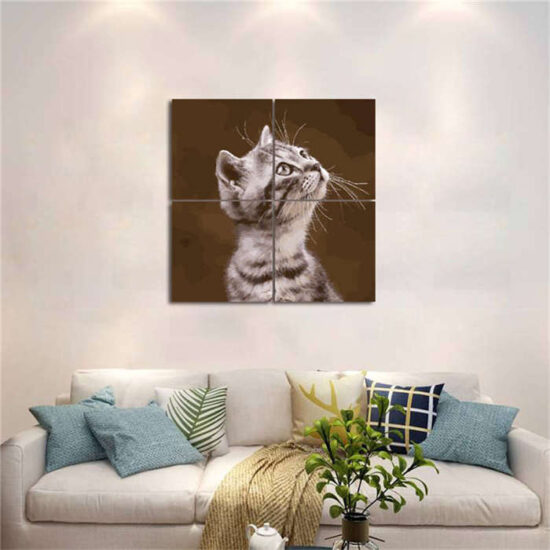 Custom multipanel Paint by numbers We customize your images myPaintLab