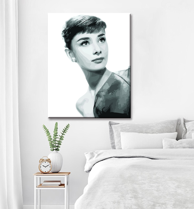 Painting by Numbers Audrey Hepburn