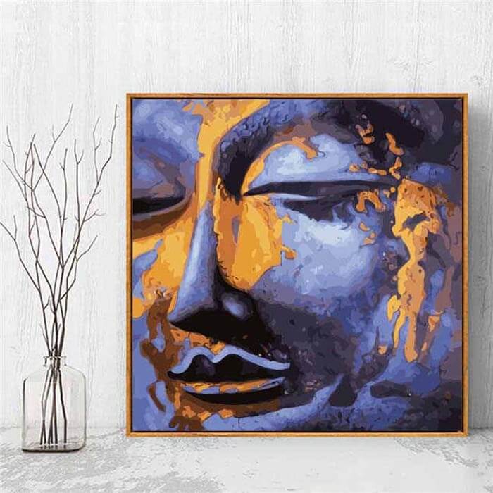 Painting by Numbers-Buddha Art