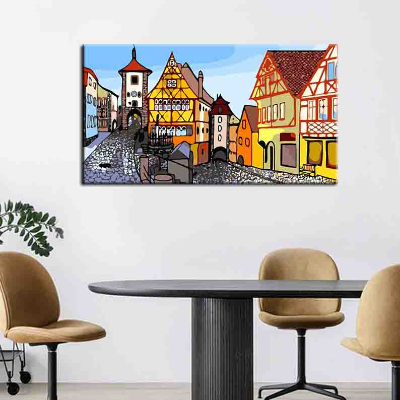 Painting by Numbers Rothenburg o.d. Tauber