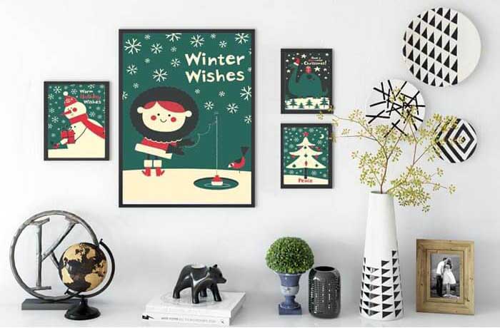 Painting By Number Christmas winter days