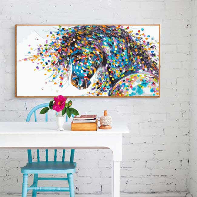 Painting by Numbers Unicorn Animals Modern animal art Painting