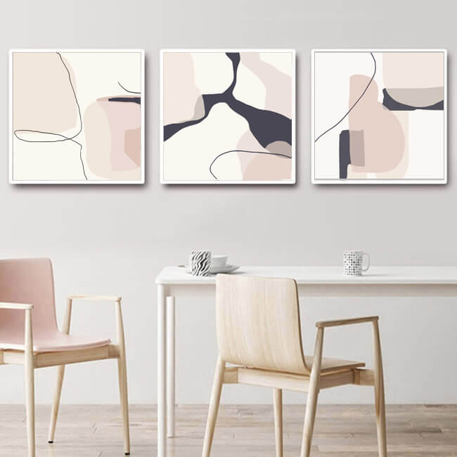 Painting by Numbers Art Minimalism Free Design Geometry IV 3 panels Painting by Numbers Art Minimalism Free Design Geometry III 3 panels Painting by Numbers Art Minimalism Free Design Geometry V