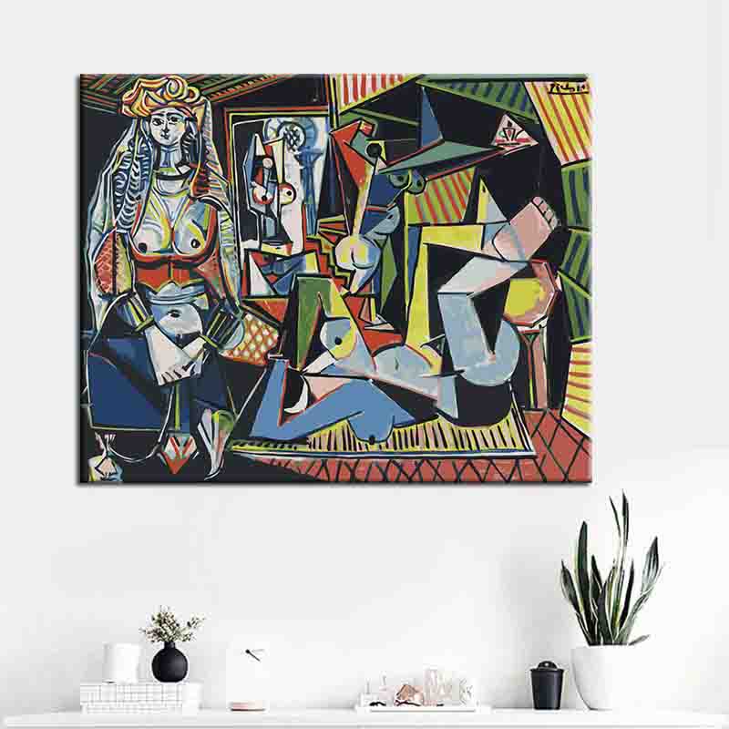 Painting by Numbers Art Picasso Women of Algiers