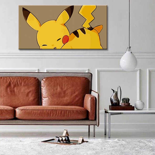 Paint by Numbers pokémon wall art | Made in Germany