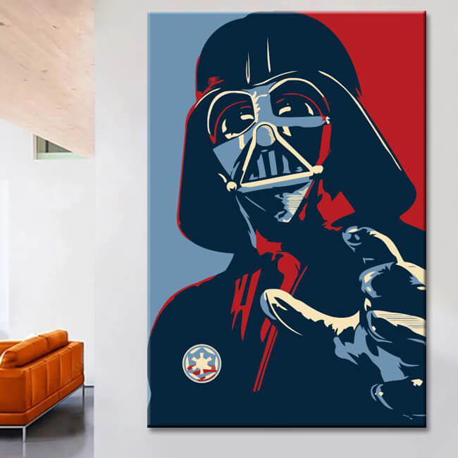 Paint by Numbers star wars art