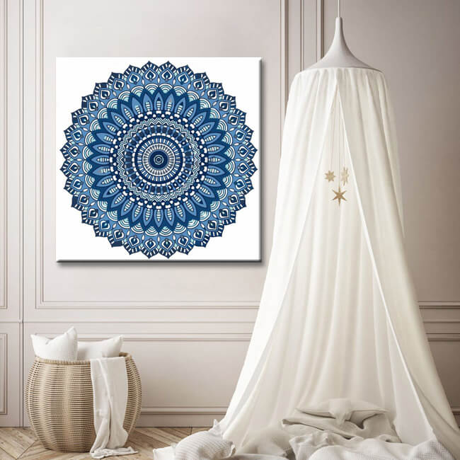 Paint by Numbers mandala classic circle