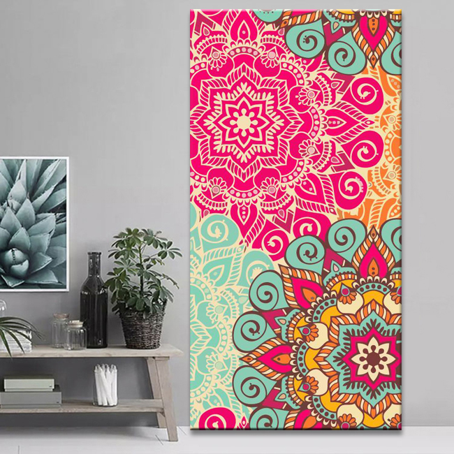 Paint by Numbers colorful mandala art