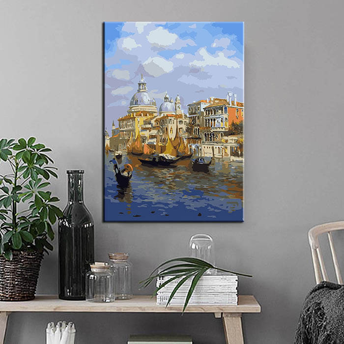 Painting By numbers Venice