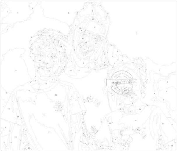 Malen nach Zahlen eigenes Foto