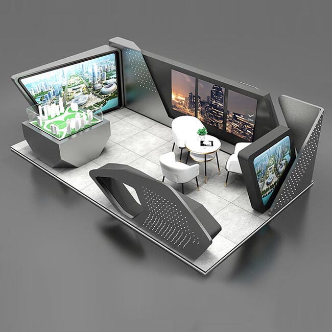 Messestand Visualisierung