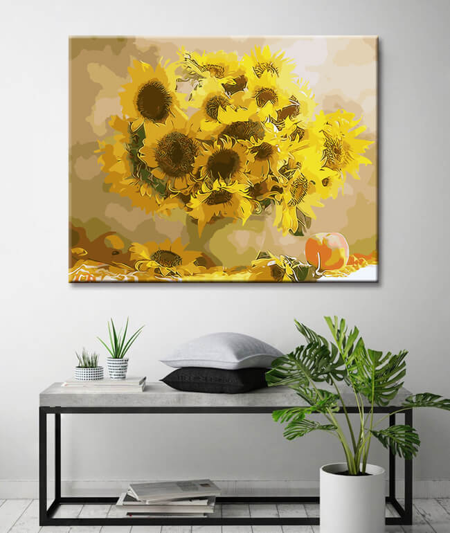 Painting By numbers flowers 28