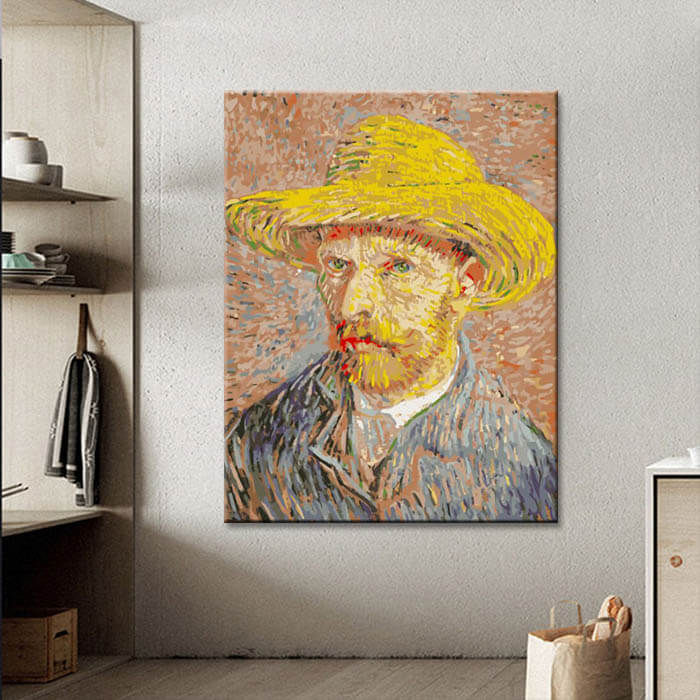 Painting by number van gogh self-protrait