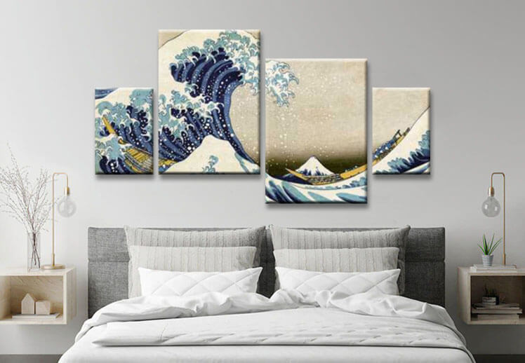 Paint by numbers - The great wave of Kanagawa