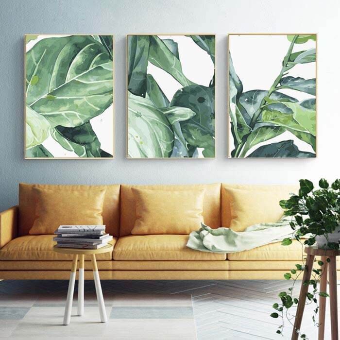 Painting by numbers Plant