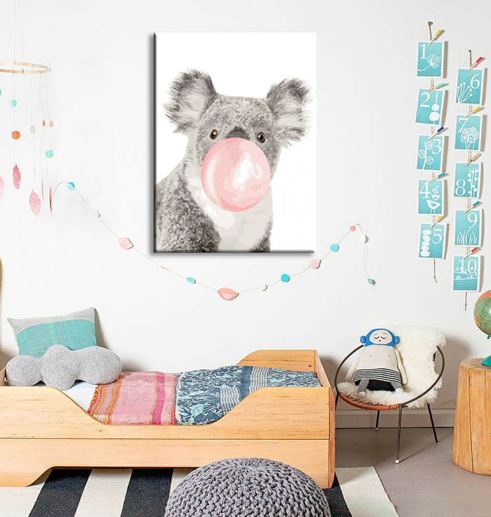 Painting by Numbers Gum koala